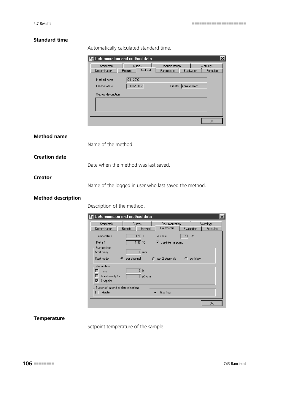 Metrohm 743 Rancimat User Manual | Page 114 / 197