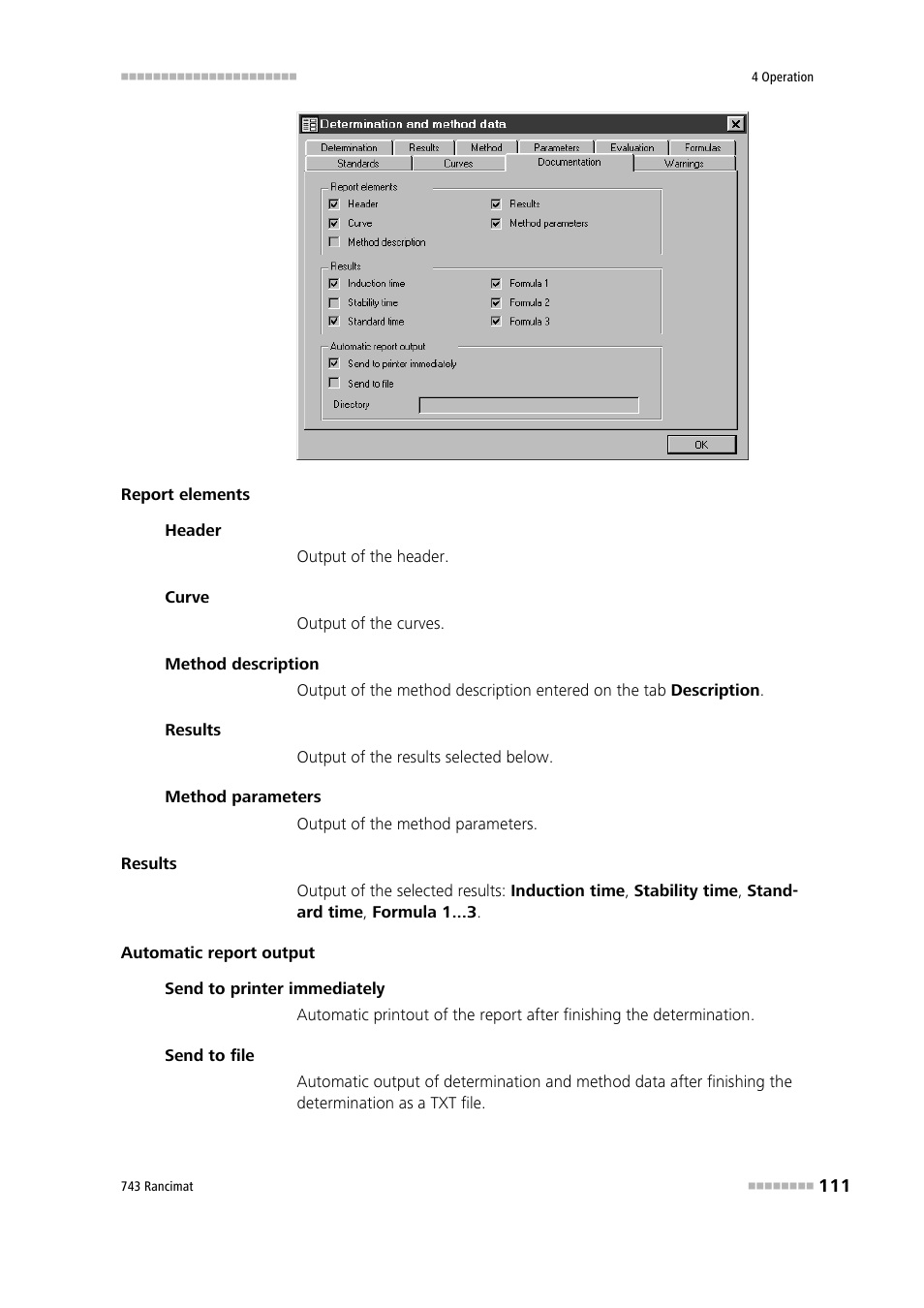 Metrohm 743 Rancimat User Manual | Page 119 / 197