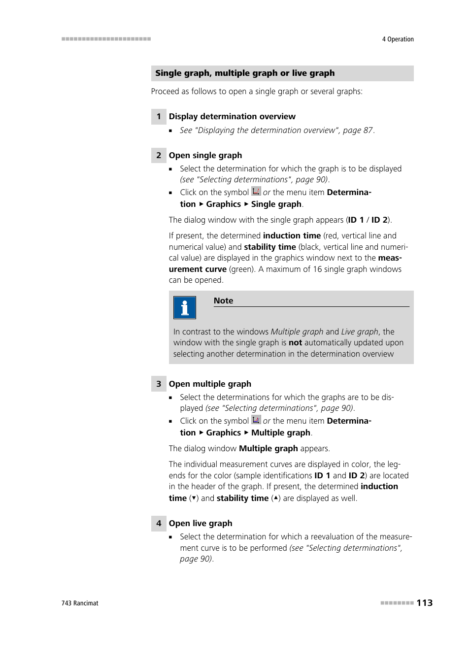 Metrohm 743 Rancimat User Manual | Page 121 / 197