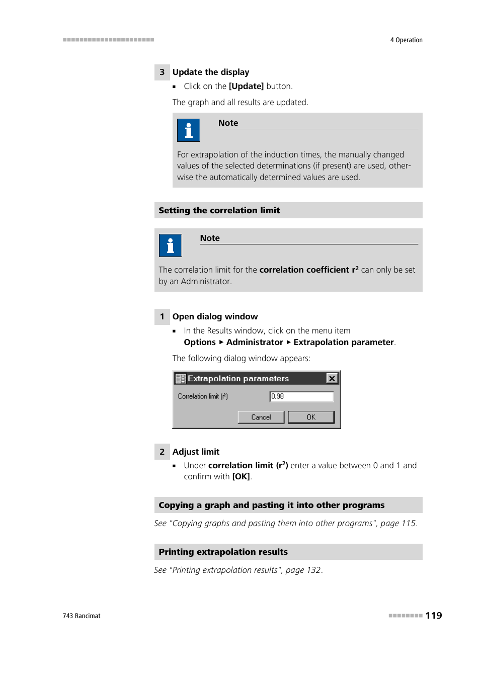 Metrohm 743 Rancimat User Manual | Page 127 / 197