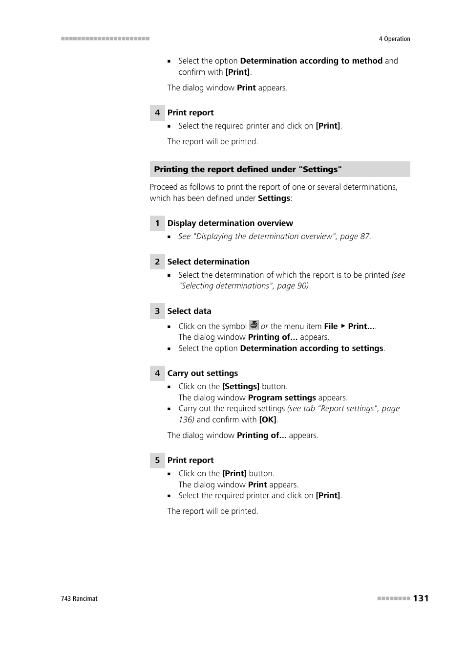 Metrohm 743 Rancimat User Manual | Page 139 / 197