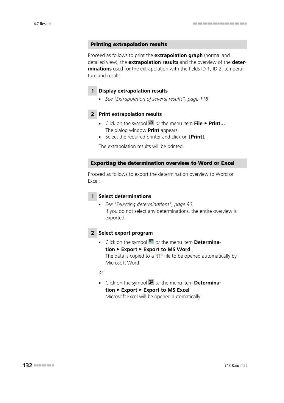 Metrohm 743 Rancimat User Manual | Page 140 / 197