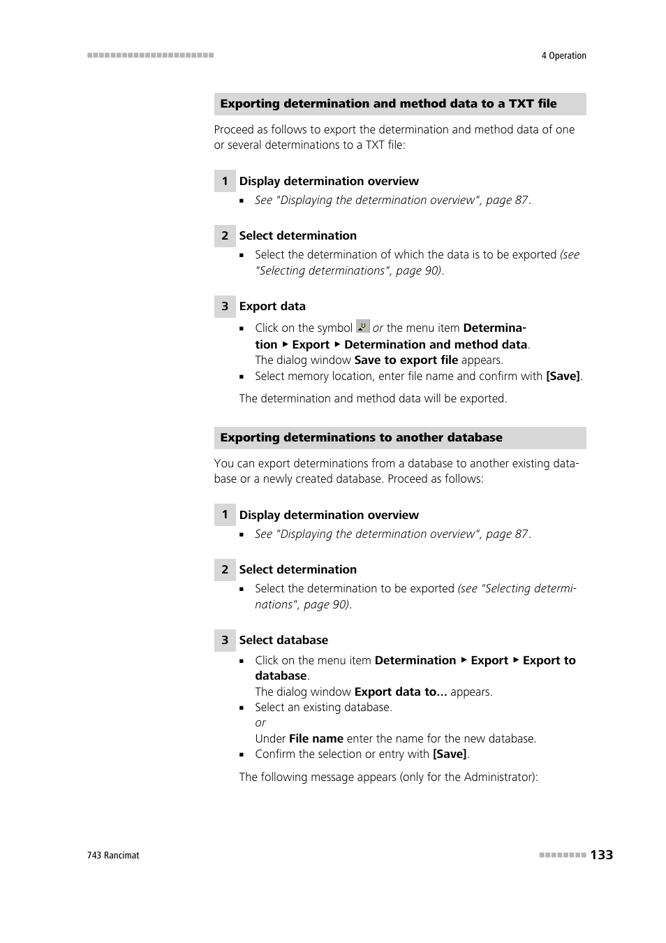 Metrohm 743 Rancimat User Manual | Page 141 / 197