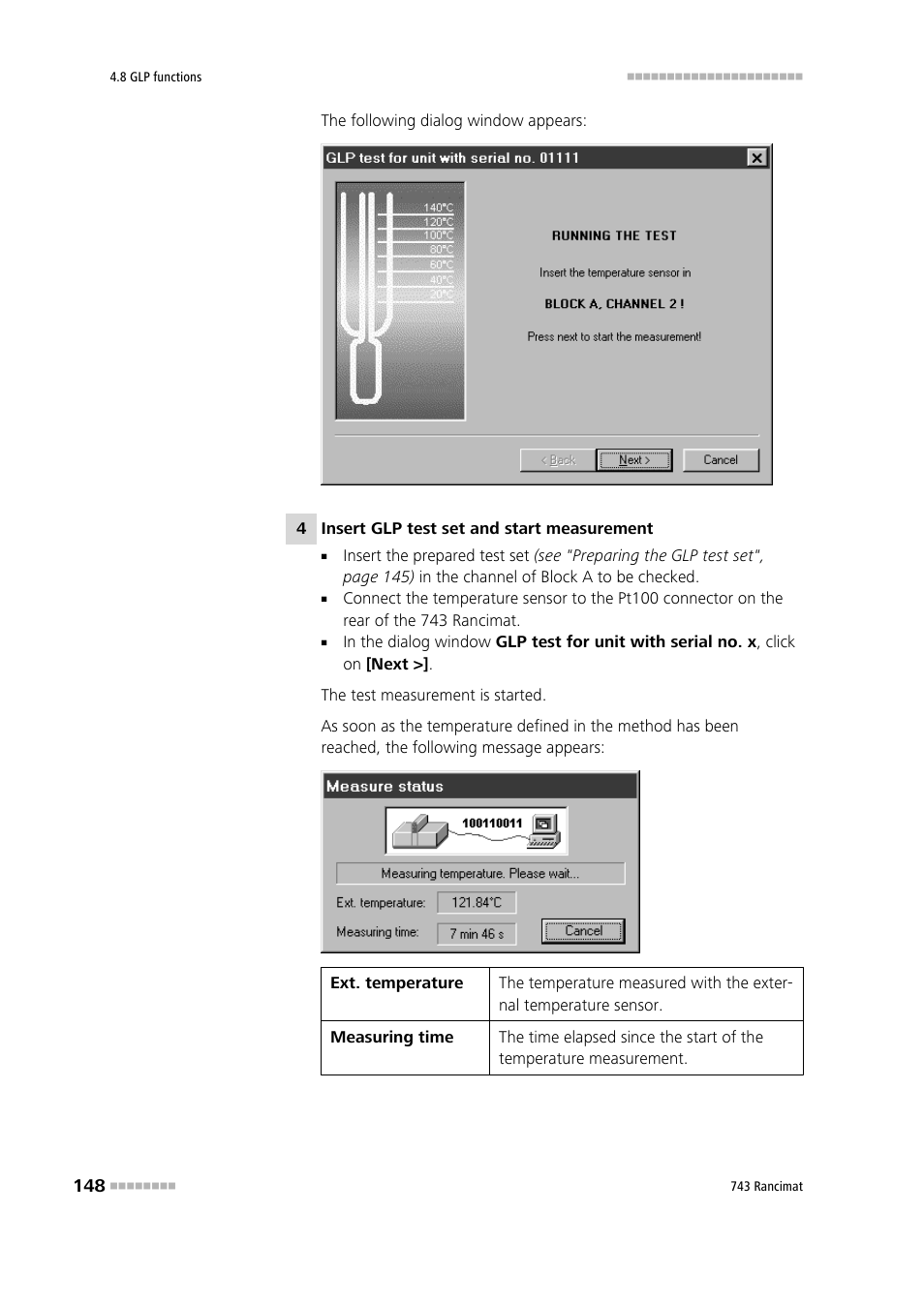 Metrohm 743 Rancimat User Manual | Page 156 / 197