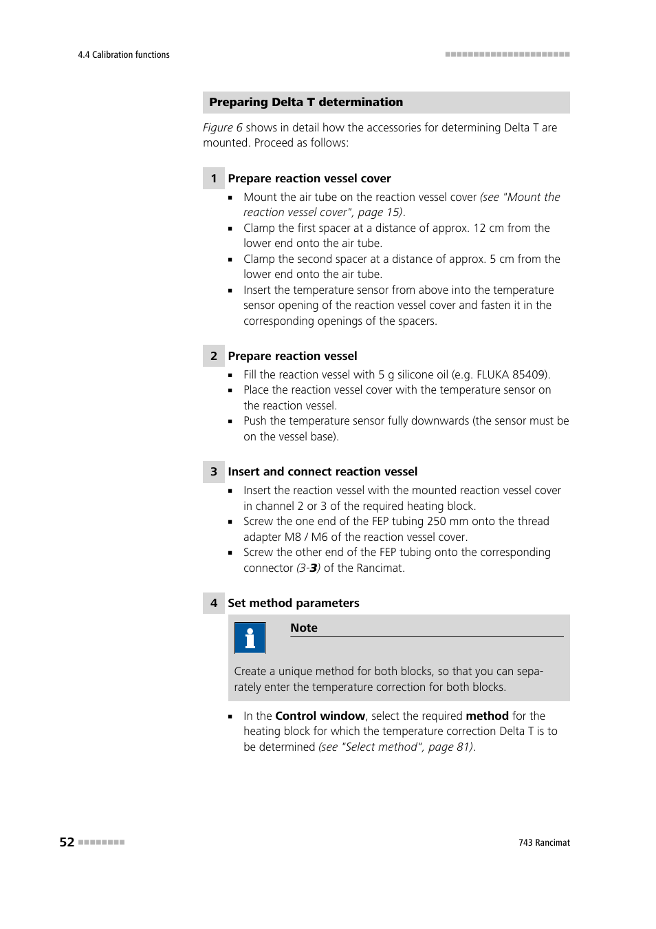 Metrohm 743 Rancimat User Manual | Page 60 / 197