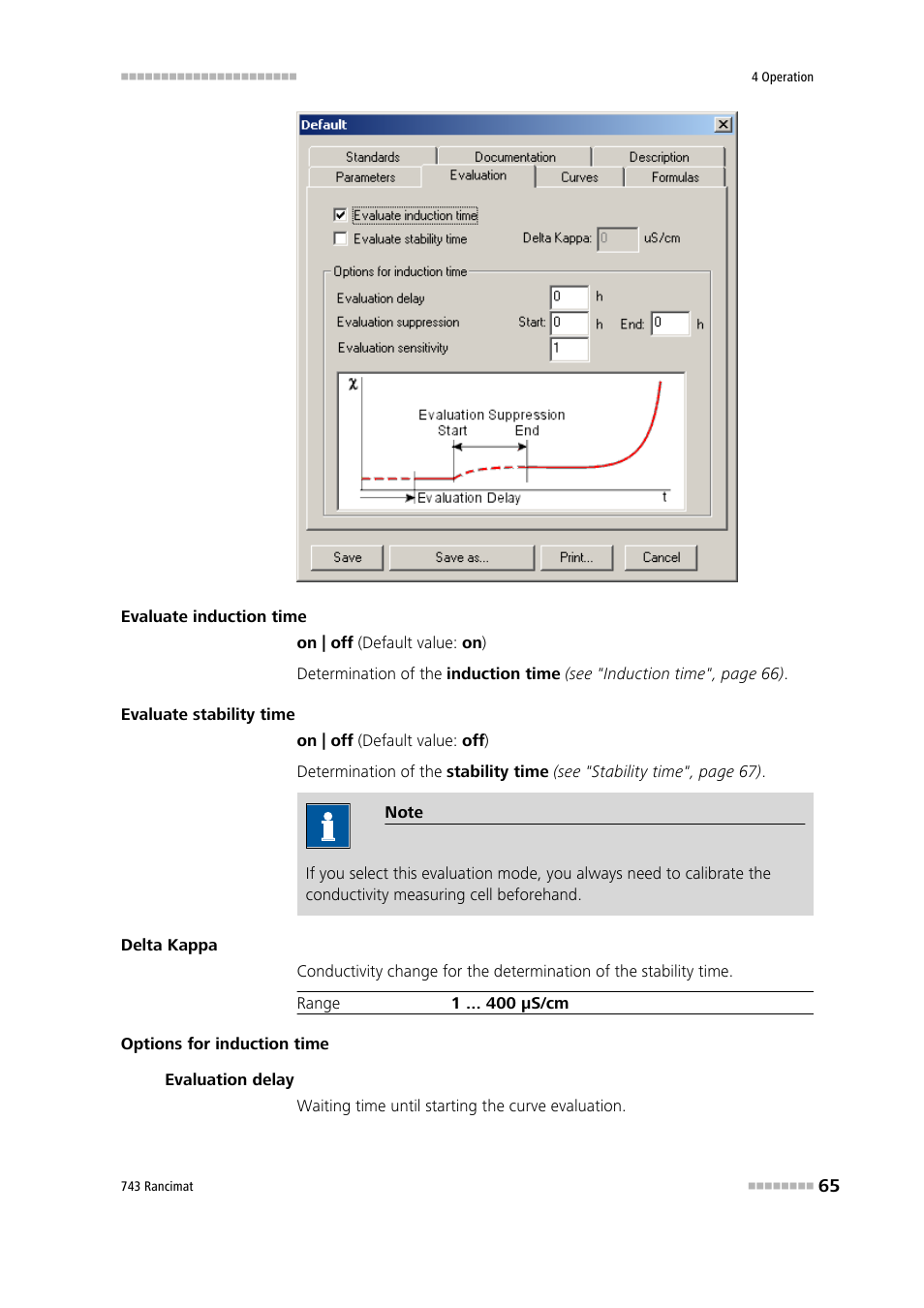 Metrohm 743 Rancimat User Manual | Page 73 / 197