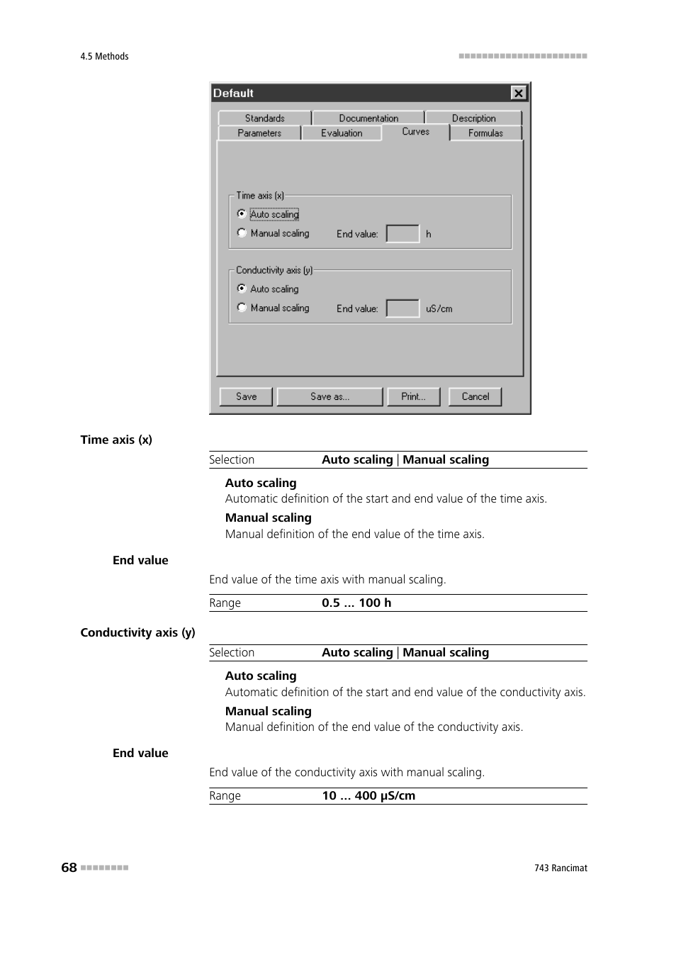 Metrohm 743 Rancimat User Manual | Page 76 / 197