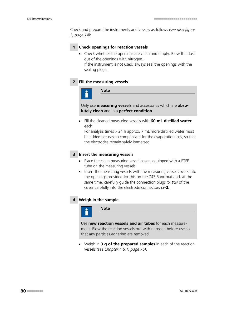 Metrohm 743 Rancimat User Manual | Page 88 / 197