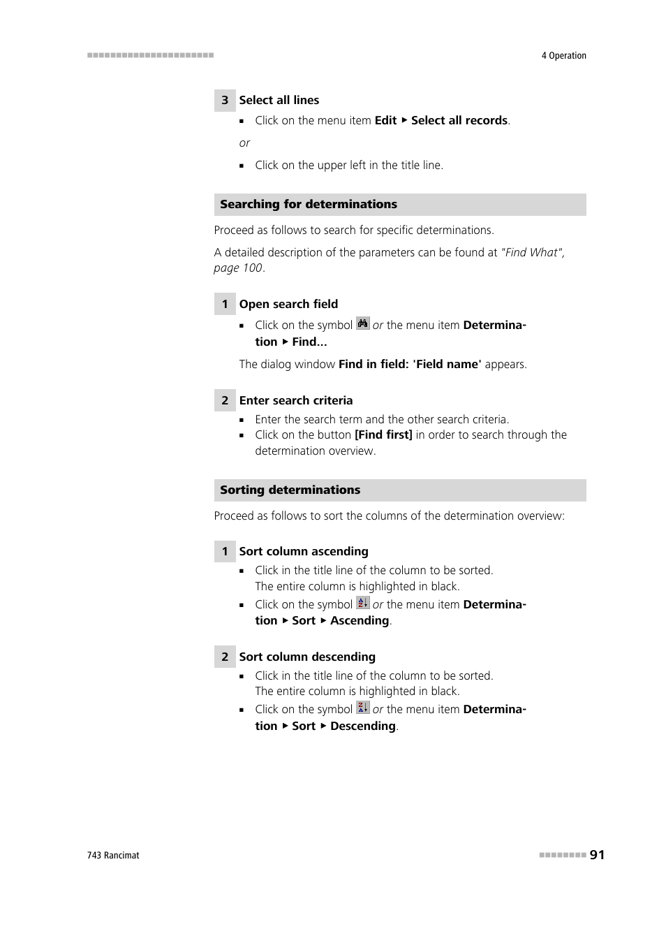 Metrohm 743 Rancimat User Manual | Page 99 / 197