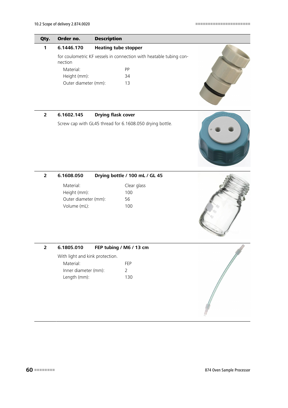 Metrohm 874 USB Oven Sample Processor User Manual | Page 68 / 79