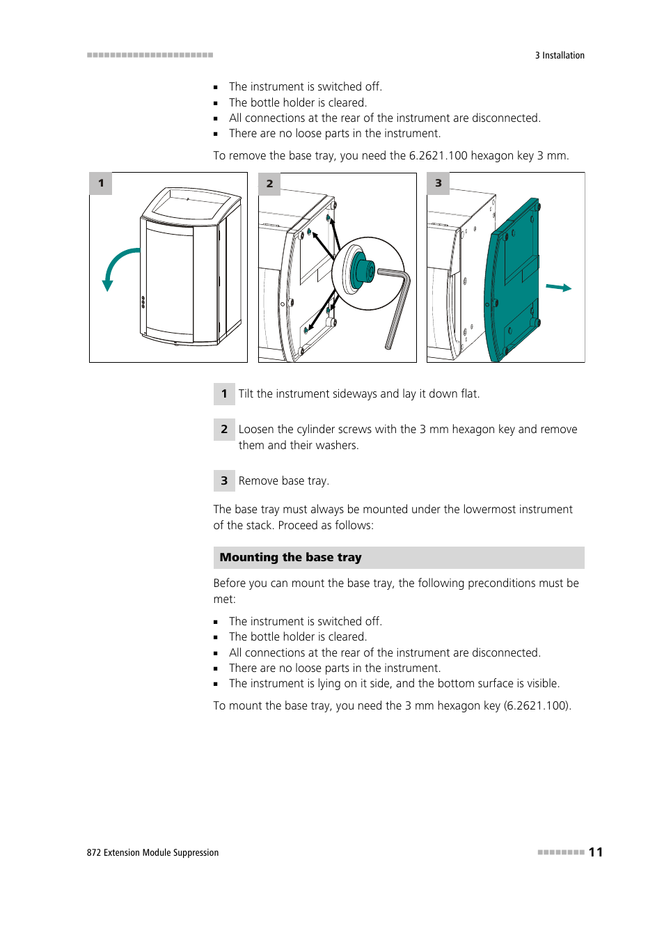 Metrohm 872 Extension Module Suppression User Manual | Page 19 / 60