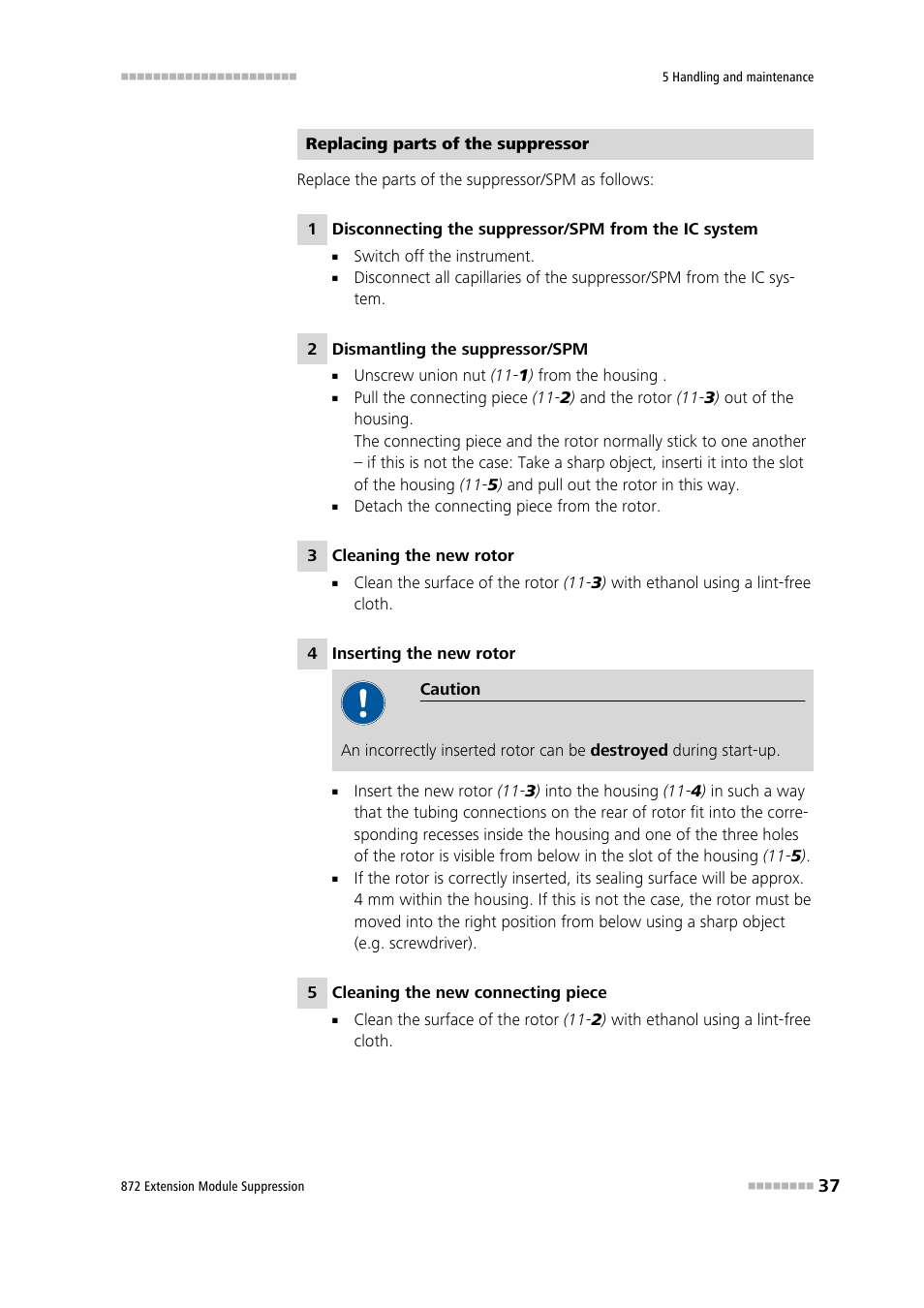 Metrohm 872 Extension Module Suppression User Manual | Page 45 / 60