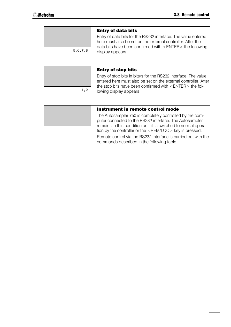 Metrohm 750 Autosampler User Manual | Page 40 / 65