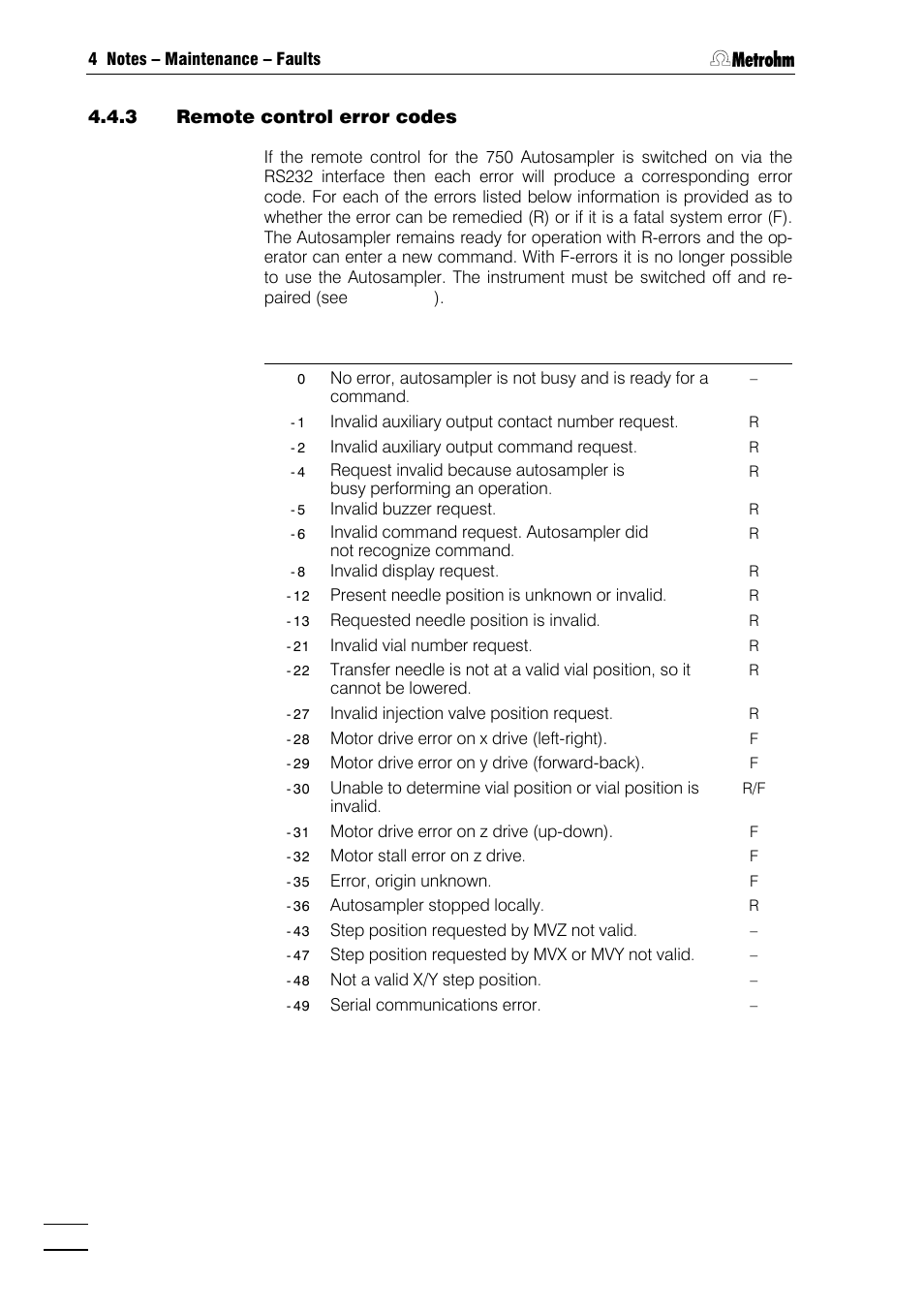 Metrohm 750 Autosampler User Manual | Page 51 / 65
