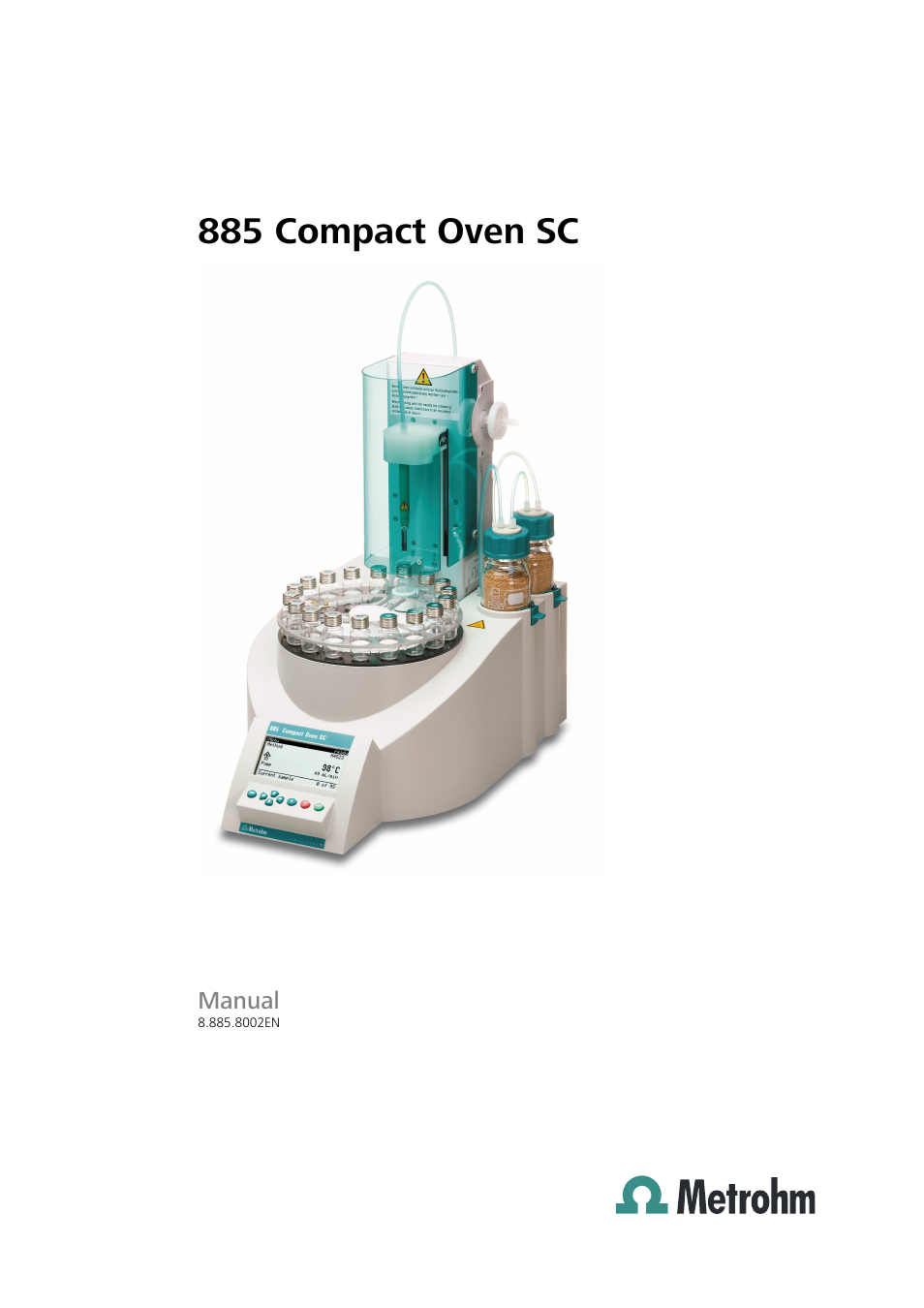 Metrohm 885 Compact Oven SC User Manual | 93 pages