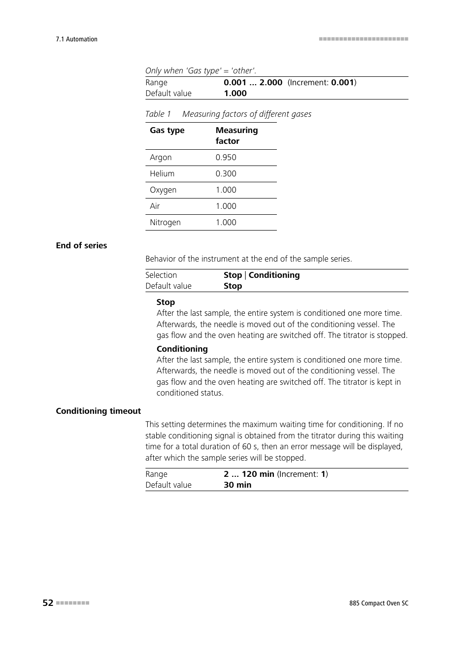 Metrohm 885 Compact Oven SC User Manual | Page 62 / 93