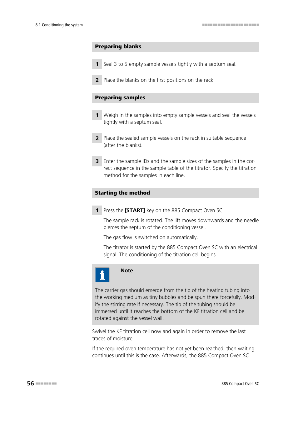 Metrohm 885 Compact Oven SC User Manual | Page 66 / 93