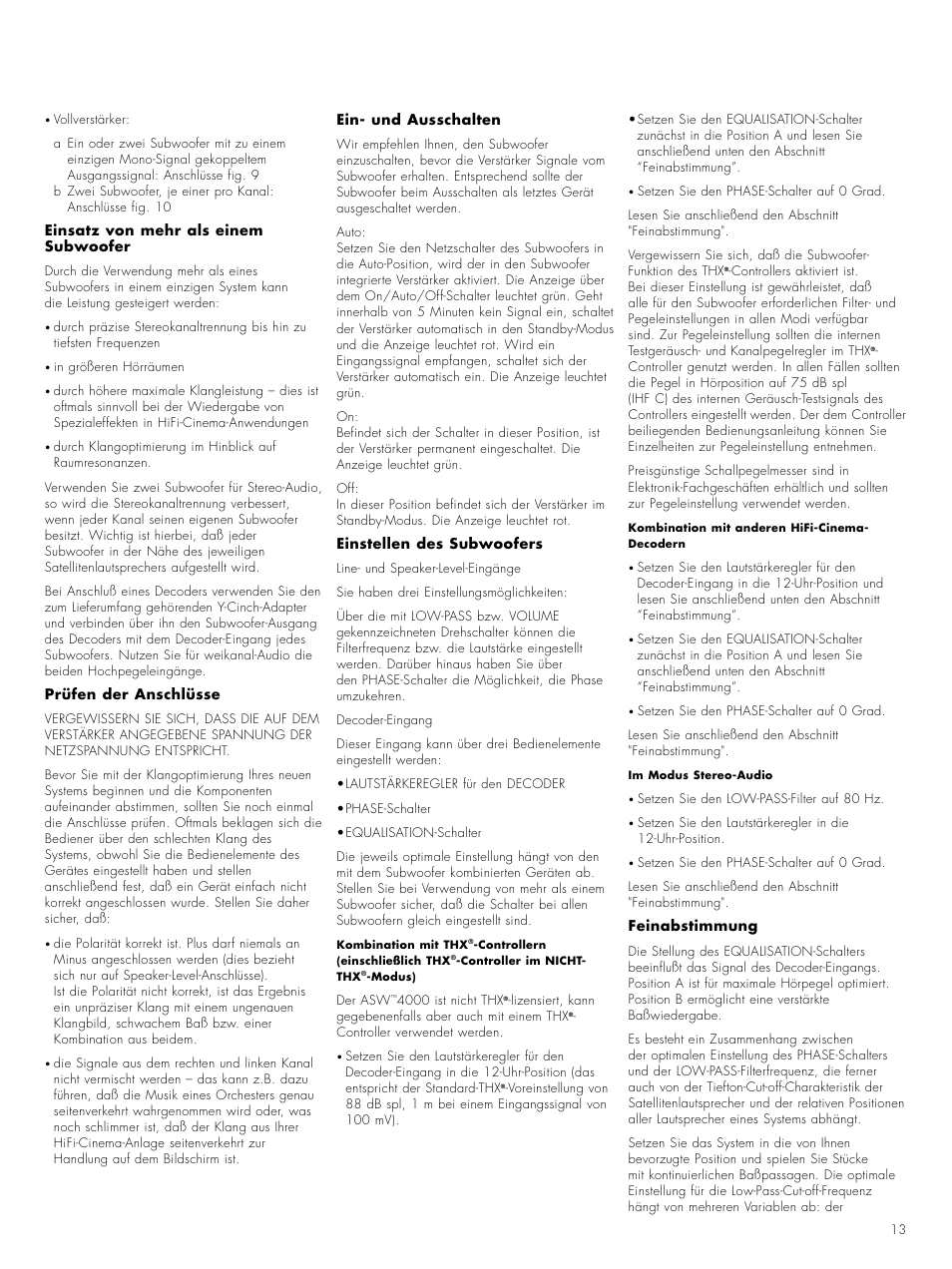 Bowers & Wilkins 4000 User Manual | Page 15 / 42