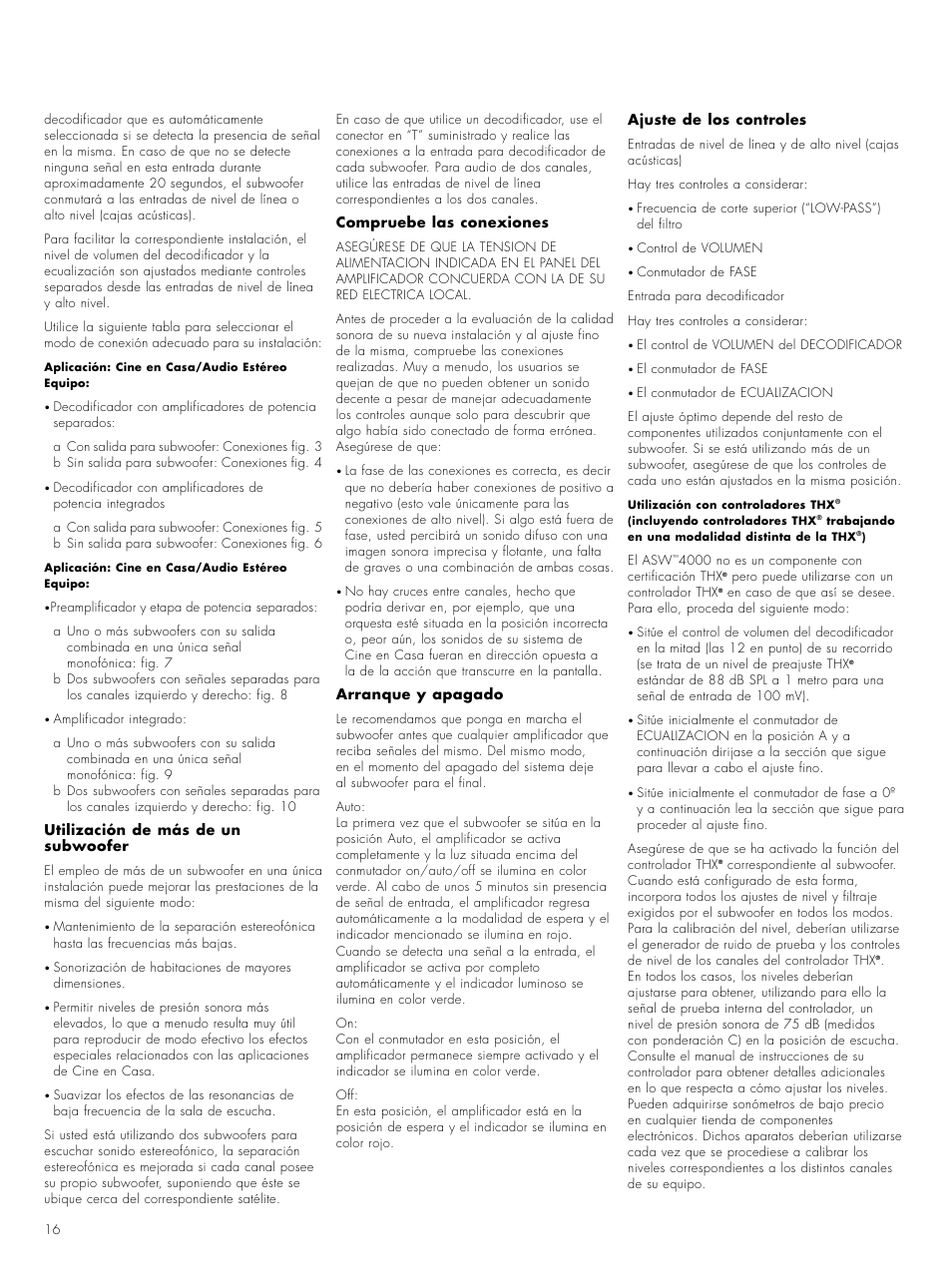 Bowers & Wilkins 4000 User Manual | Page 18 / 42