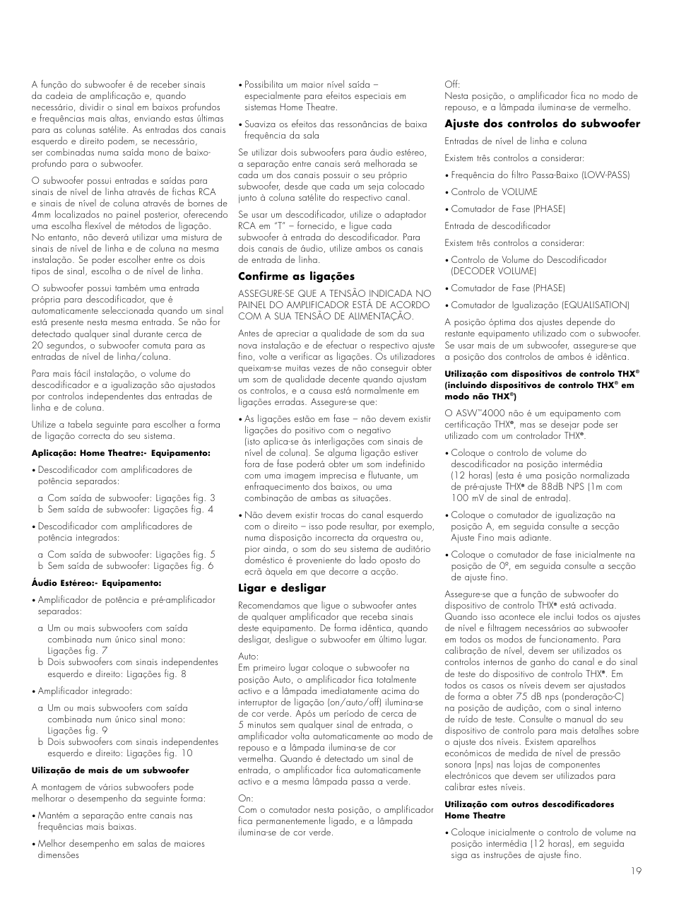 Bowers & Wilkins 4000 User Manual | Page 21 / 42
