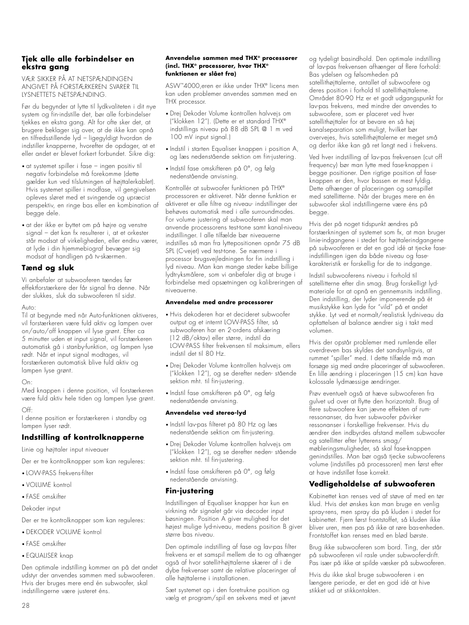 Bowers & Wilkins 4000 User Manual | Page 30 / 42