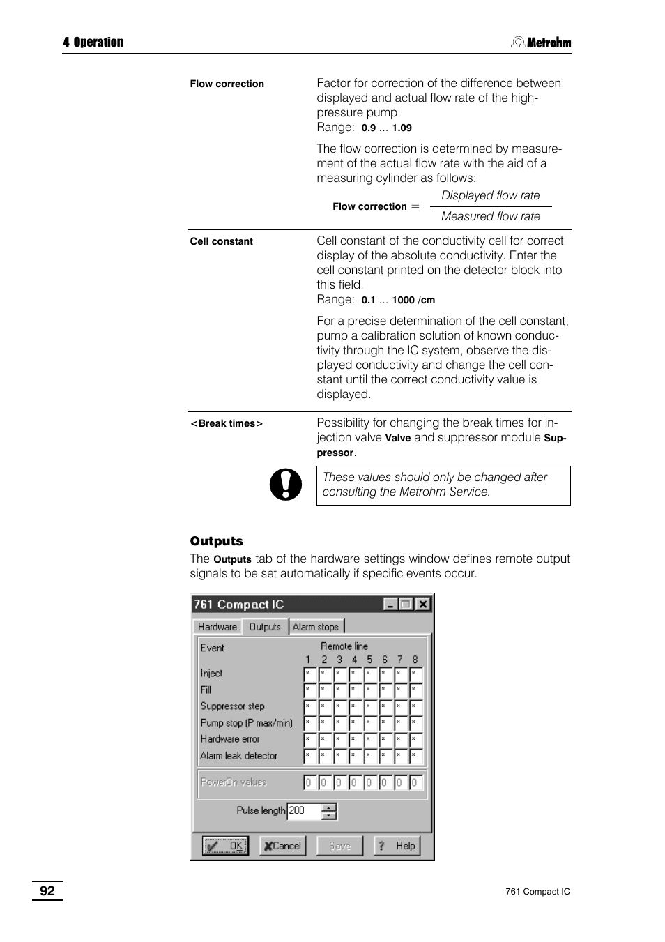 Metrohm 761 Compact IC User Manual | Page 102 / 228