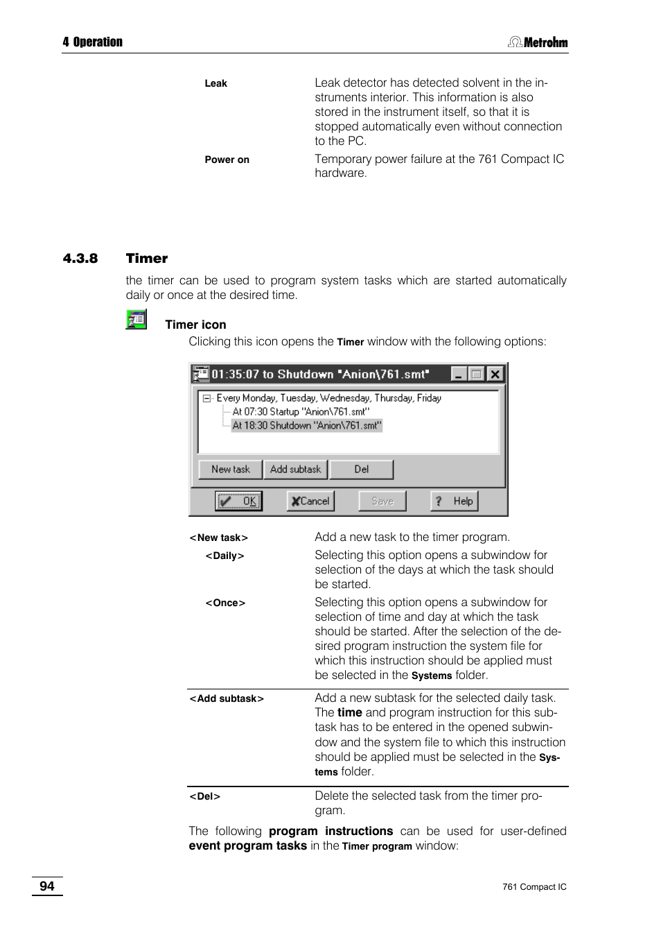 8 timer | Metrohm 761 Compact IC User Manual | Page 104 / 228