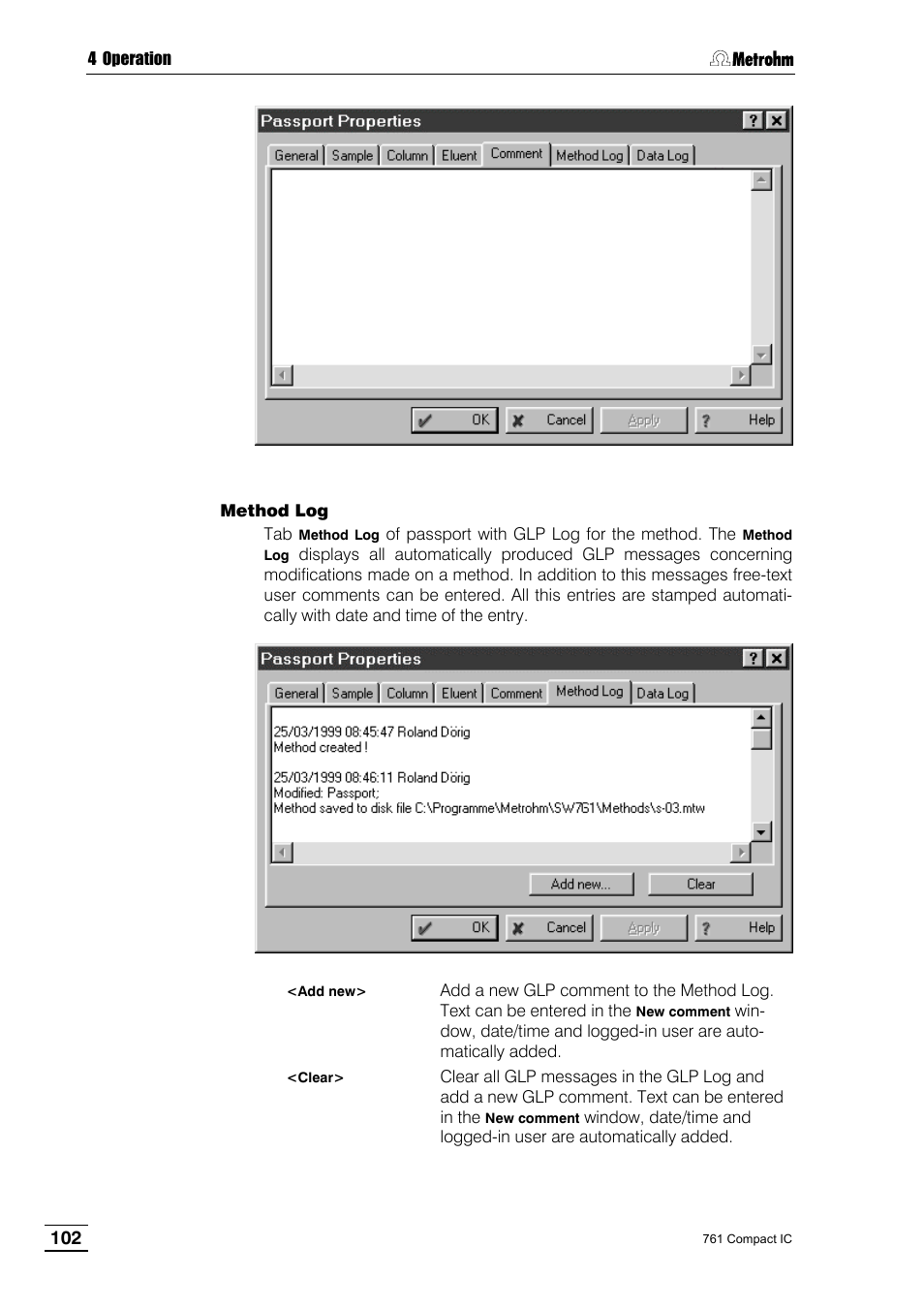 Metrohm 761 Compact IC User Manual | Page 112 / 228