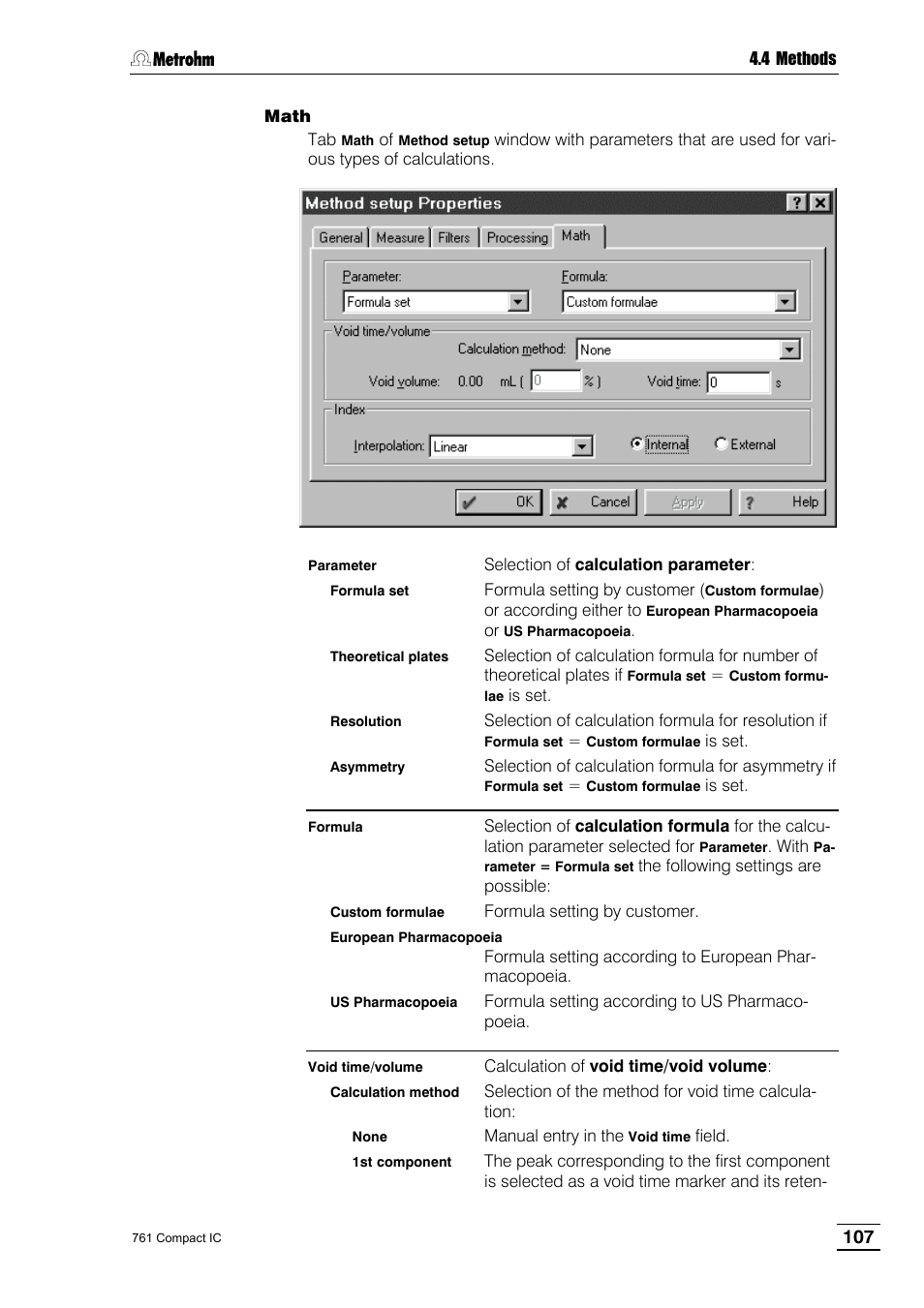 Metrohm 761 Compact IC User Manual | Page 117 / 228