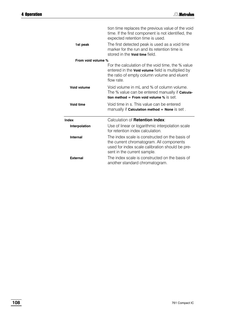 Metrohm 761 Compact IC User Manual | Page 118 / 228