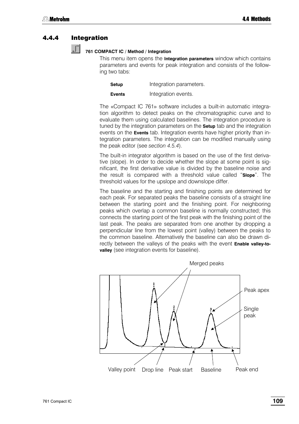 4 integration | Metrohm 761 Compact IC User Manual | Page 119 / 228