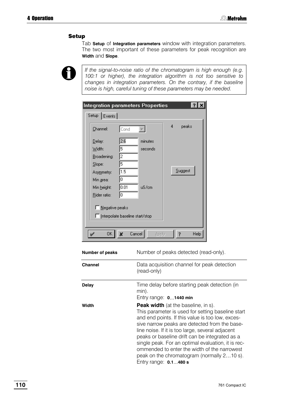 Metrohm 761 Compact IC User Manual | Page 120 / 228