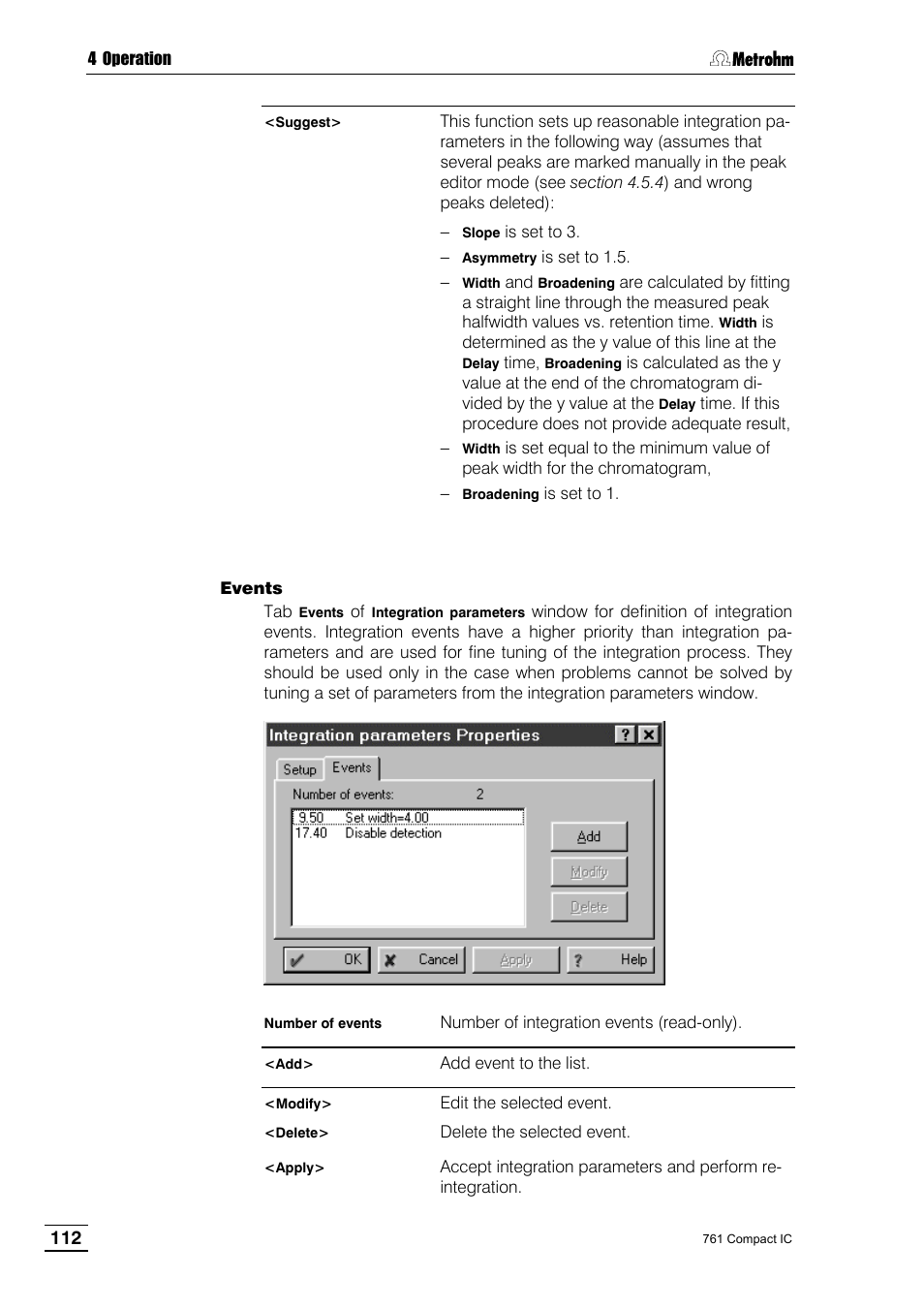 Metrohm 761 Compact IC User Manual | Page 122 / 228