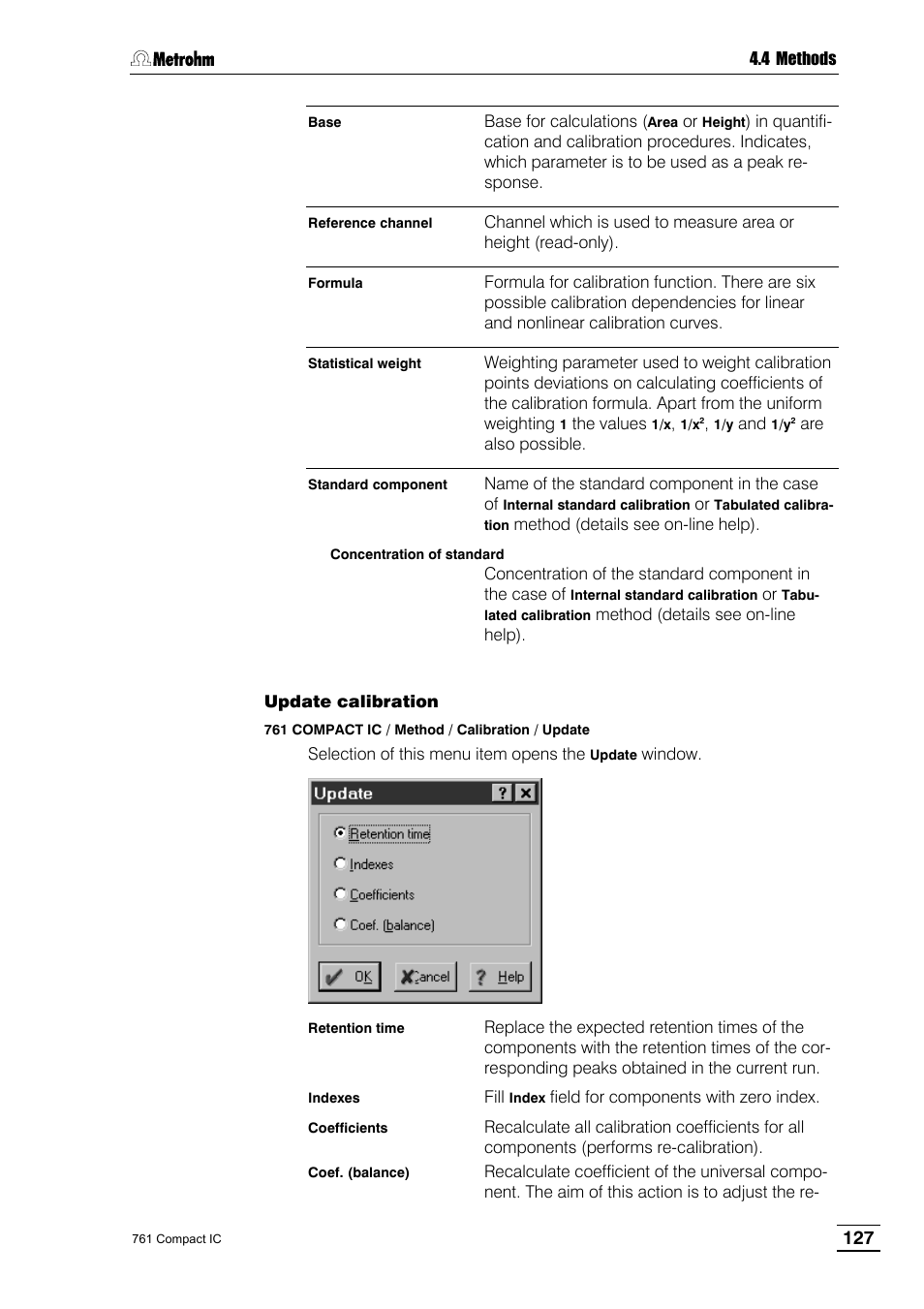 Metrohm 761 Compact IC User Manual | Page 137 / 228