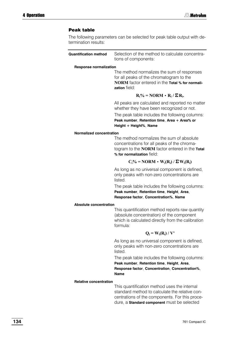 Metrohm 761 Compact IC User Manual | Page 144 / 228