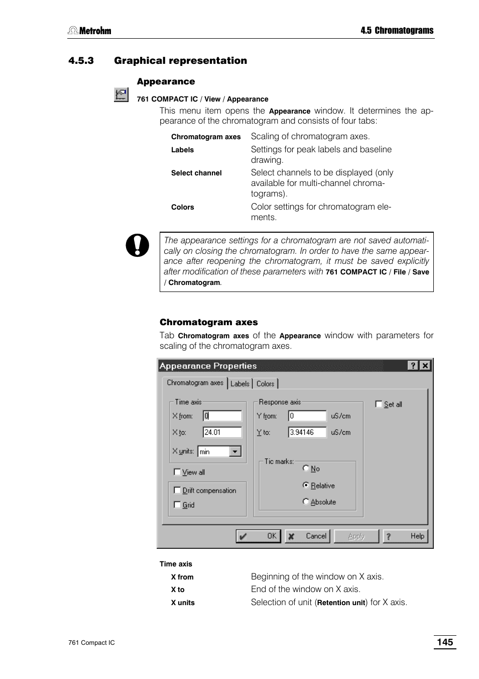 3 graphical representation | Metrohm 761 Compact IC User Manual | Page 155 / 228