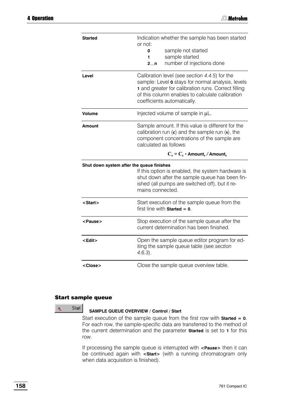 Metrohm 761 Compact IC User Manual | Page 168 / 228