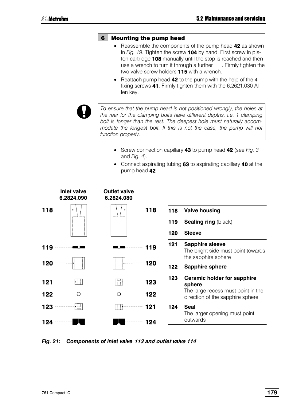 Metrohm 761 Compact IC User Manual | Page 189 / 228