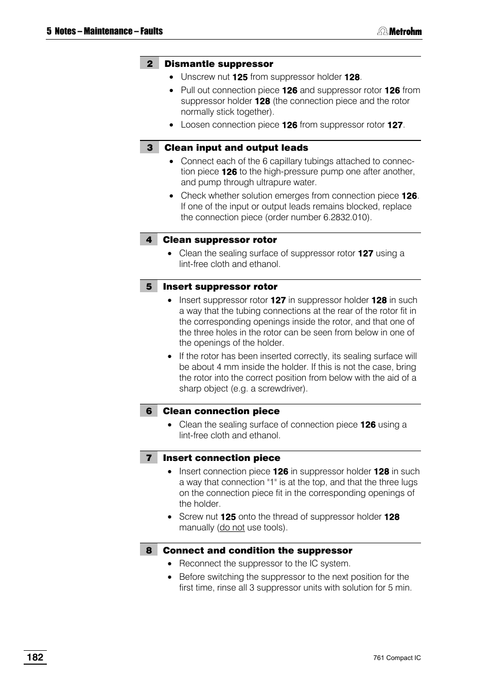 Metrohm 761 Compact IC User Manual | Page 192 / 228