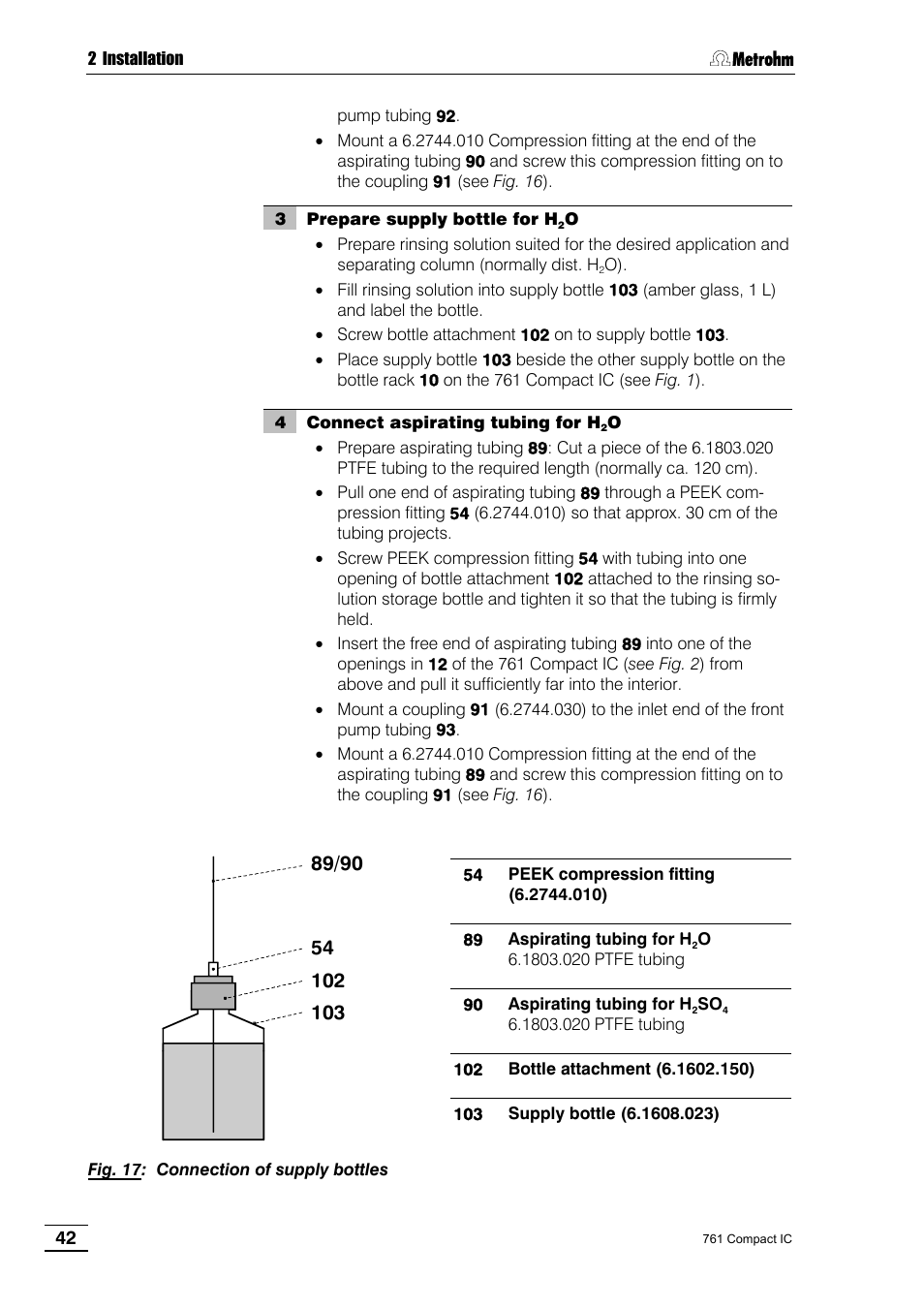 Metrohm 761 Compact IC User Manual | Page 52 / 228