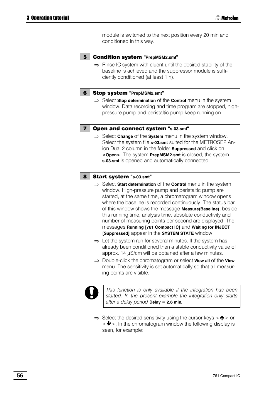 Metrohm 761 Compact IC User Manual | Page 66 / 228