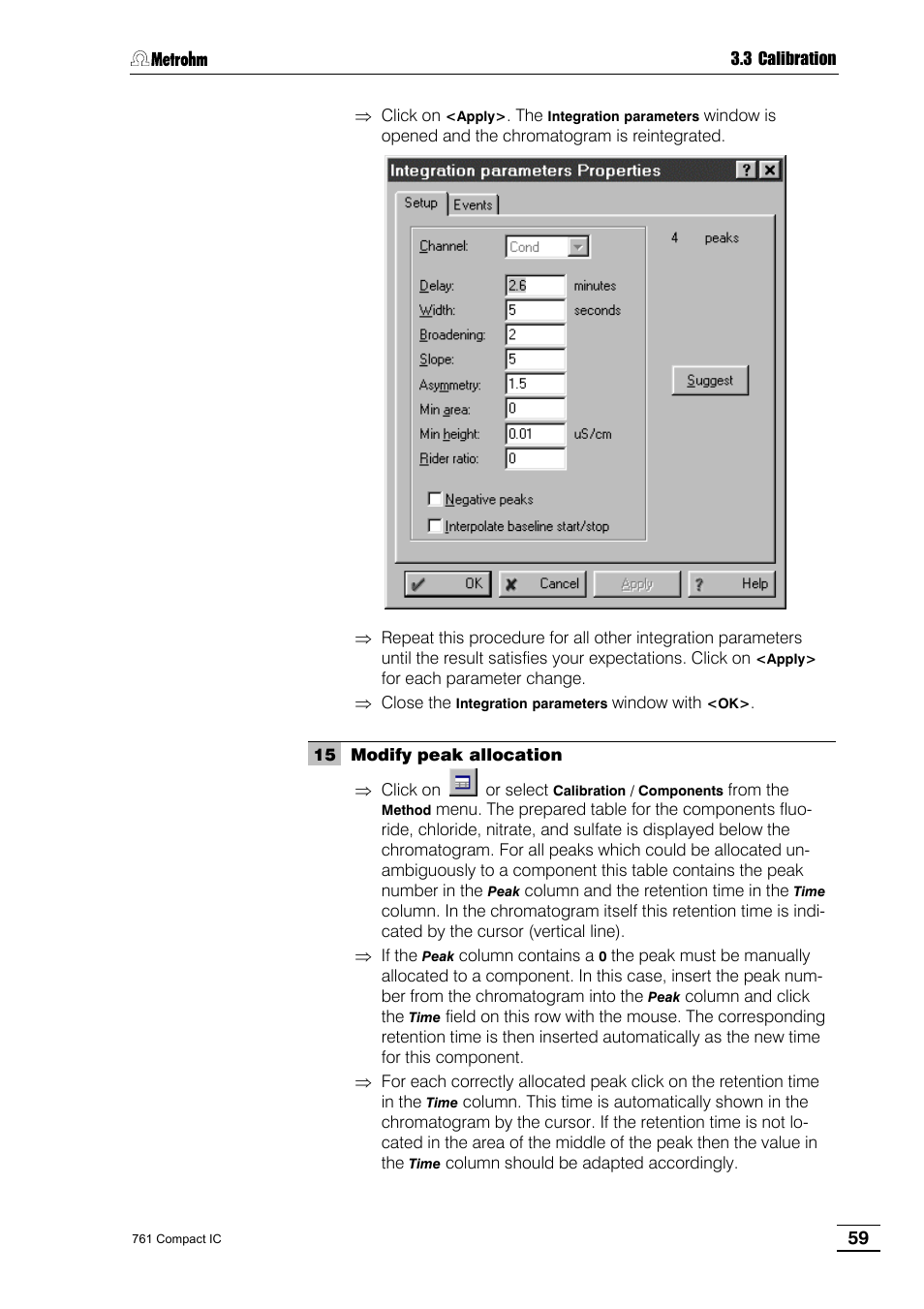 Metrohm 761 Compact IC User Manual | Page 69 / 228