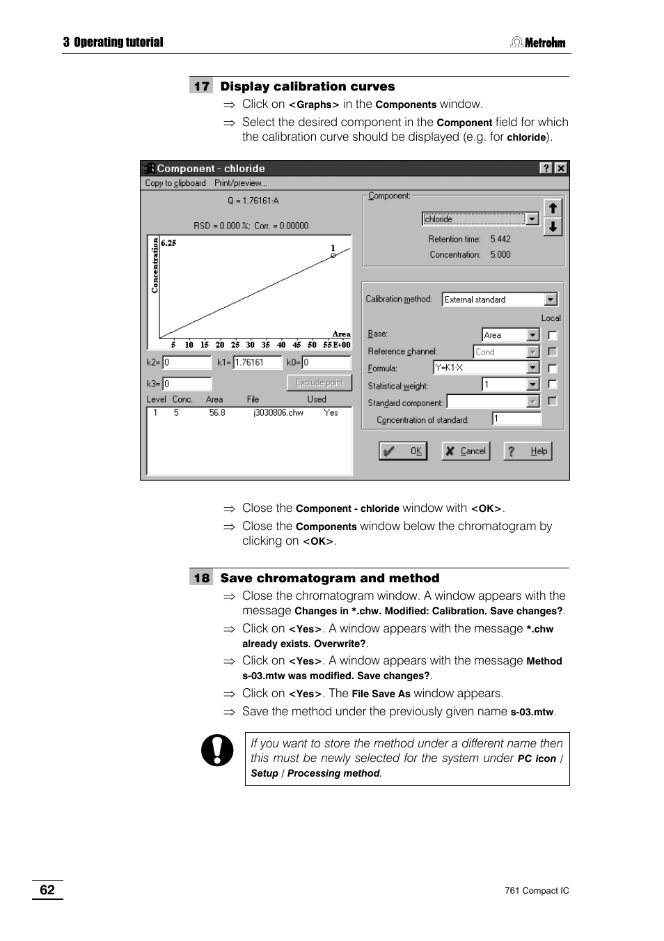 Metrohm 761 Compact IC User Manual | Page 72 / 228