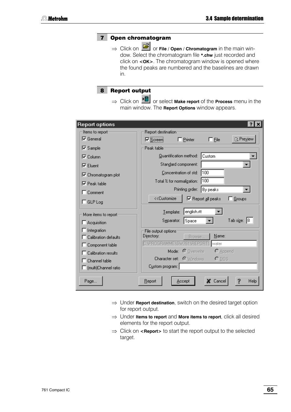 Metrohm 761 Compact IC User Manual | Page 75 / 228