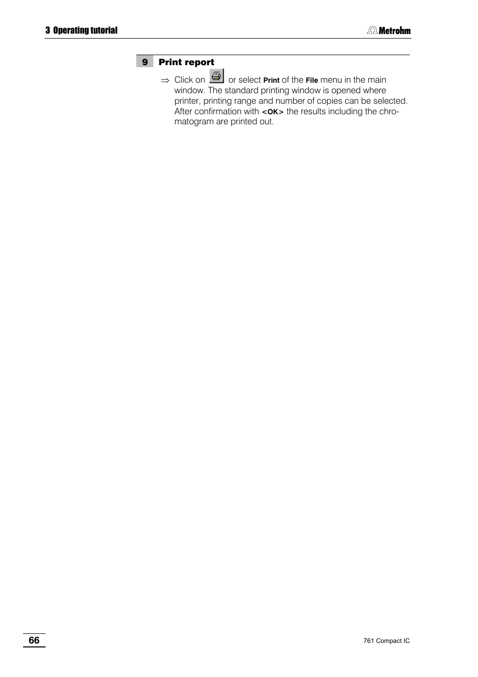 Metrohm 761 Compact IC User Manual | Page 76 / 228