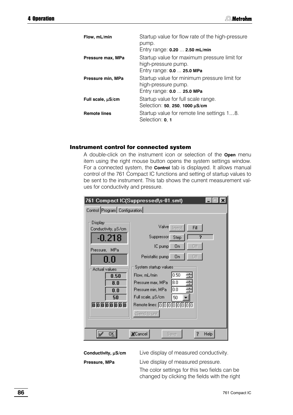 Metrohm 761 Compact IC User Manual | Page 96 / 228