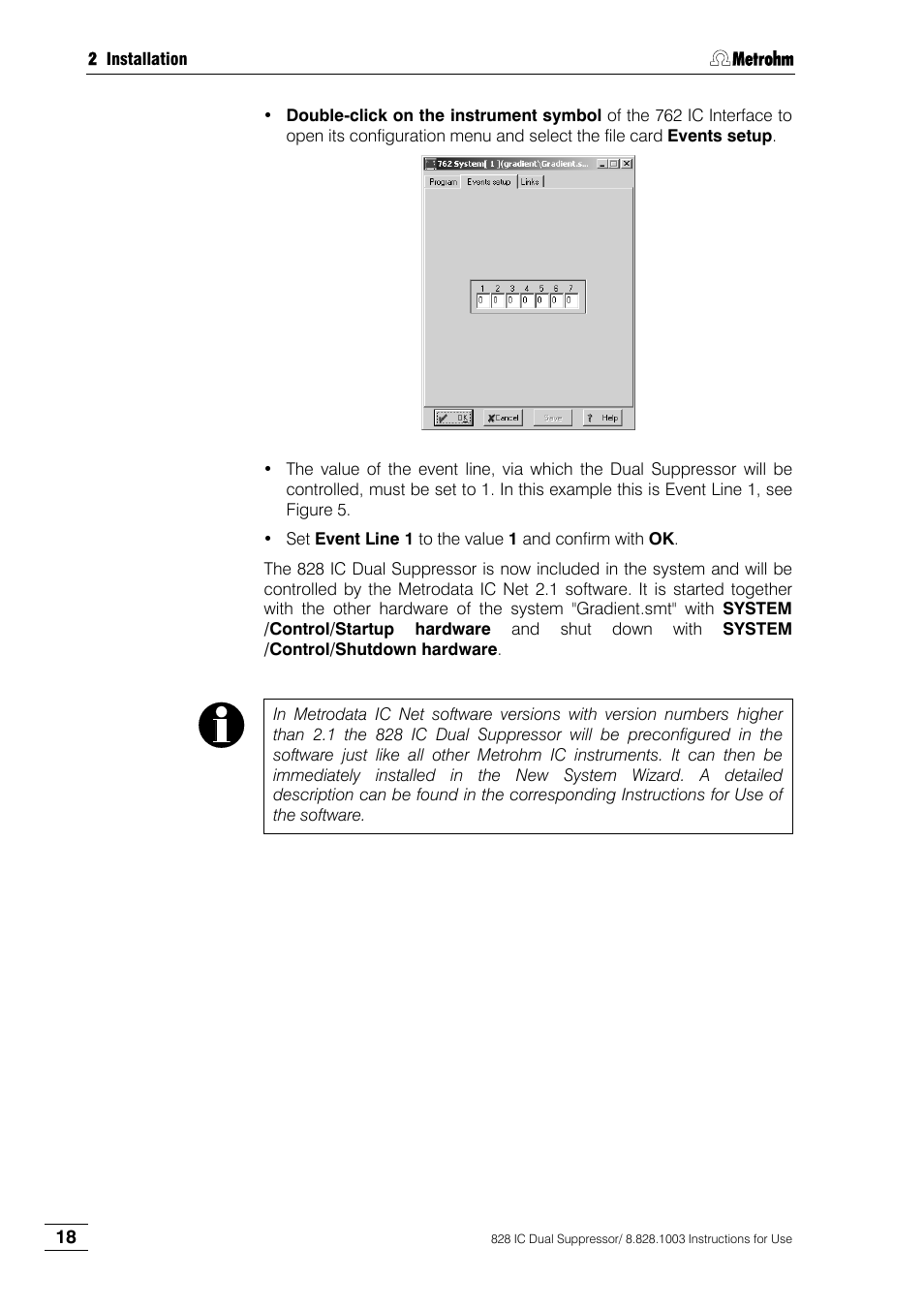 Metrohm 828 IC Dual Suppressor User Manual | Page 26 / 58