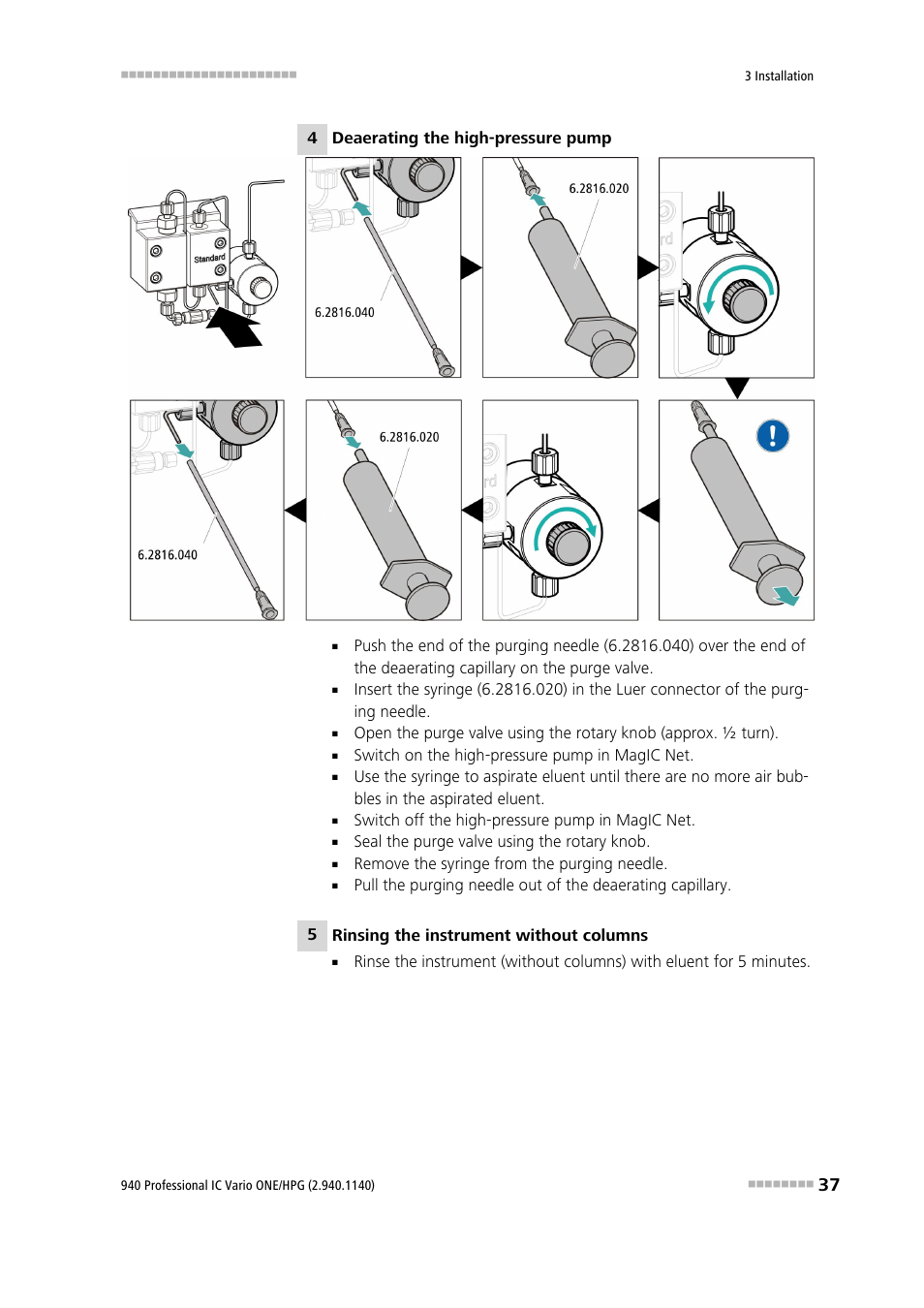 Metrohm 940 Professional IC Vario ONE/HPG User Manual | Page 45 / 95