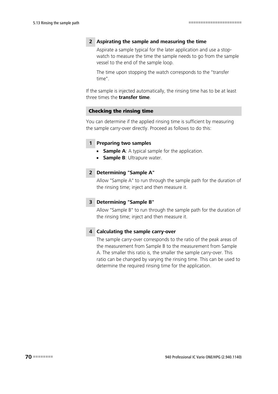 Metrohm 940 Professional IC Vario ONE/HPG User Manual | Page 78 / 95