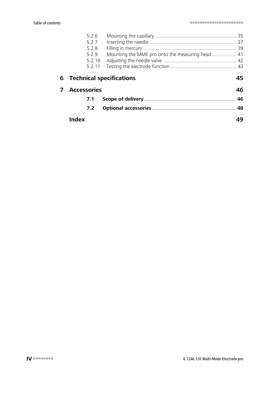 Metrohm Multi-Mode Electrode pro User Manual | Page 6 / 57
